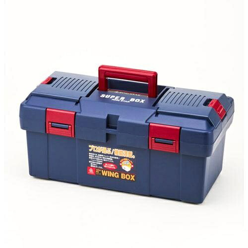 エスコ (ESCO) EA505K-450B 450x243x210mm 工具箱(中皿付/青) EA505K-450B 【2個セット】 6,938円