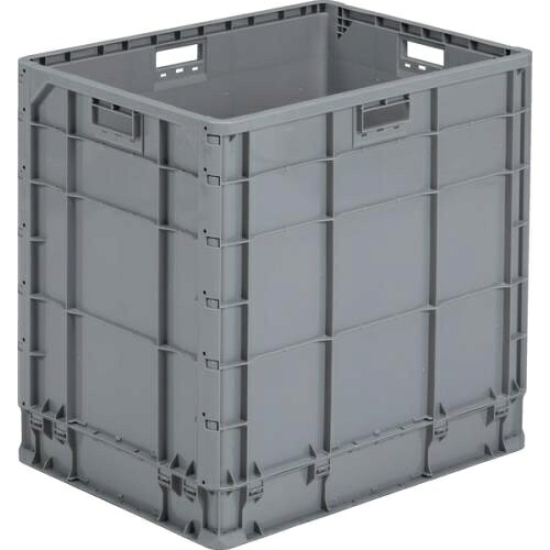 エスコ (ESCO) EA506AF-145 670x503x658mm/191L 軽量コンテナ(ライトグレー) EA506AF-145 7,636円