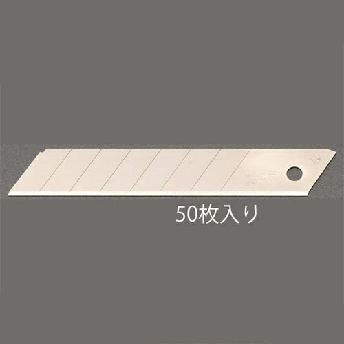 エスコ (ESCO) EA589CA-51 110x18x0.5mm ｶｯﾀｰﾅｲﾌ替刃(50枚) EA589CA-51 【5個セット】