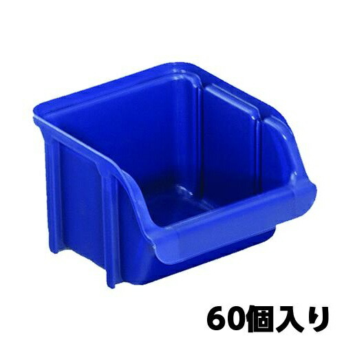 エスコ (ESCO) EA661CJ-16 103x115x 74mm パーツトレー(重ね置型・青/60個) EA661CJ-16