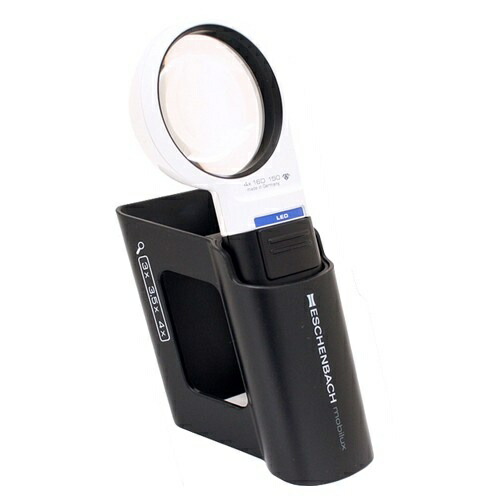 エスコ (ESCO) EA756C-27 x 4.0/φ60mm ルーペ(LEDライト付) EA756C-27