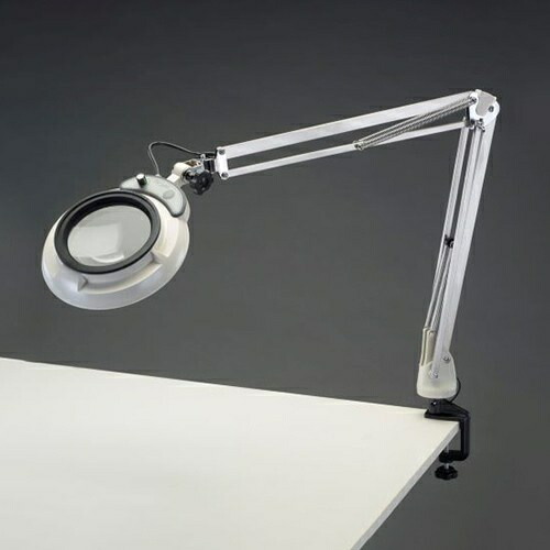 エスコ (ESCO) EA756TE-2 x3.0/130mm 拡大鏡(調光LED照明付) EA756TE-2