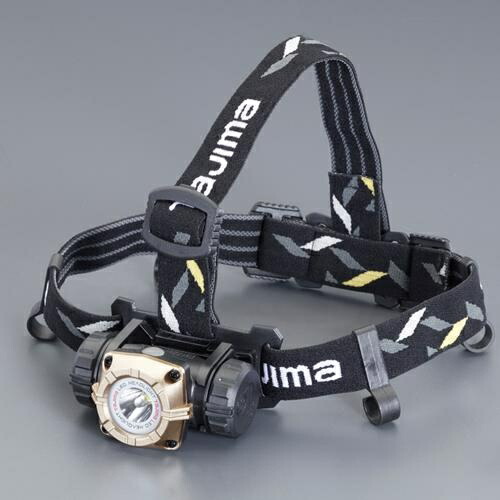 エスコ (ESCO) EA758TL-4 [単4x3本] ﾍｯﾄﾞﾗｲﾄ/LED EA758TL-4 【2個セット】