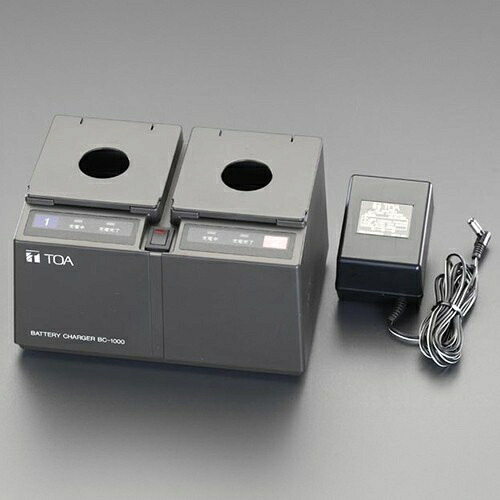 エスコ (ESCO) EA763CF-2A 充電器(ワイヤレスマイク用) EA763CF-2A