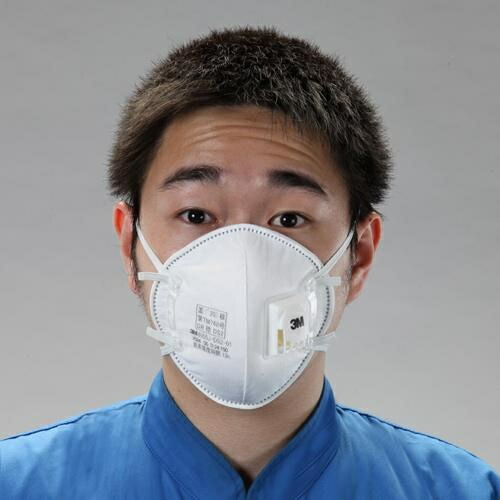 エスコ (ESCO) EA800NB-10 [DS2] ﾏｽｸ(防塵用/排気弁付/10枚) EA800NB-10 【2箱セット】