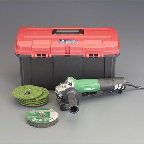 エスコ (ESCO) EA809DF-10A 125mm/1600W 電子ディスクグラインダーセット EA809DF-10A