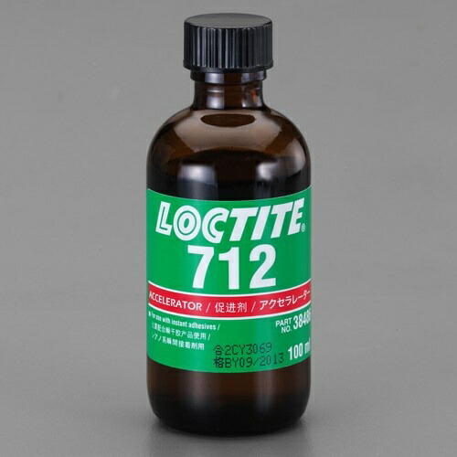 エスコ (ESCO) EA936AB-2 100ml 硬化促進剤(瞬間接着剤用) EA936AB-2 【3個セット】