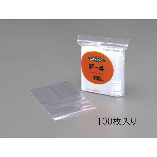 エスコ (ESCO) EA944C-560 560x400mm ﾎﾟﾘ袋(ﾁｬｯｸ付/100枚) EA944C-560 【2袋セット】