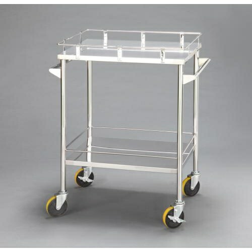 【SALE必要経費】エスコ (ESCO) EA956MD-1A 600x450x860粍/16kg 手押し車(ステンレス鋼製) EA956MD-1A