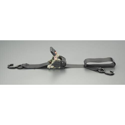エスコ (ESCO) EA982AA-13 50mmx3.0m/750kg ﾍﾞﾙﾄ荷締機(自動巻取式) EA982AA-13 【2個セット】