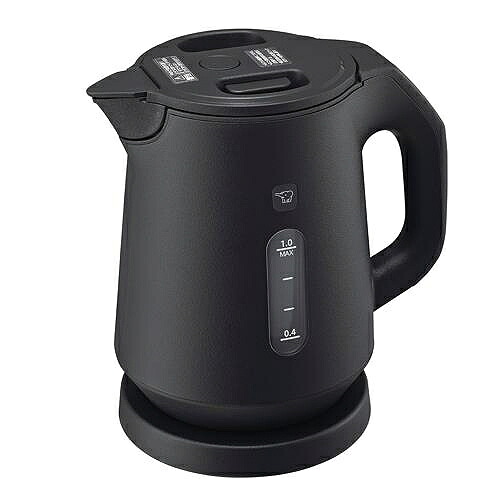 エスコ (ESCO) AC100V/1300W/1.0L 電気ケトル(ブラック) EA763AP-47A