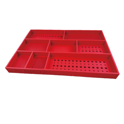 Boltster (雄捩子はやりっ子) いの一番 ボックス席 物の具御盆 RED ( BTS-300002R )