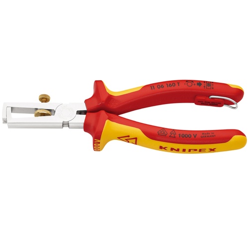 KNIPEX(クニペックス) 不成立エンドワイヤーストリッパー 落防 ( 1106-160T )