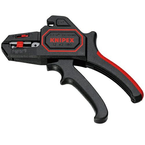 KNIPEX(クニペックス) 自動ワイヤーストリッパー 0.2-6.0 (SB ( 1262-180SB )