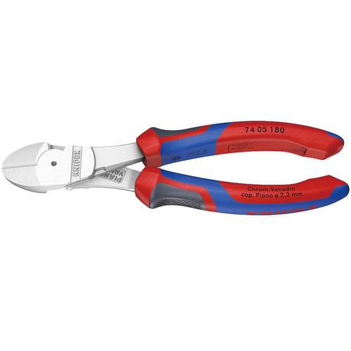 KNIPEX(クニペックス) 強力型斜ニッパー(硬線用) (SB) ( 7405-180SB )