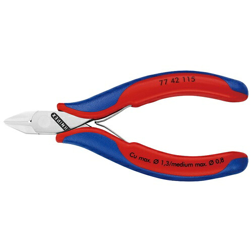 KNIPEX(クニペックス) エレクトロニクスニッパー (SB) ( 7742-115SB )