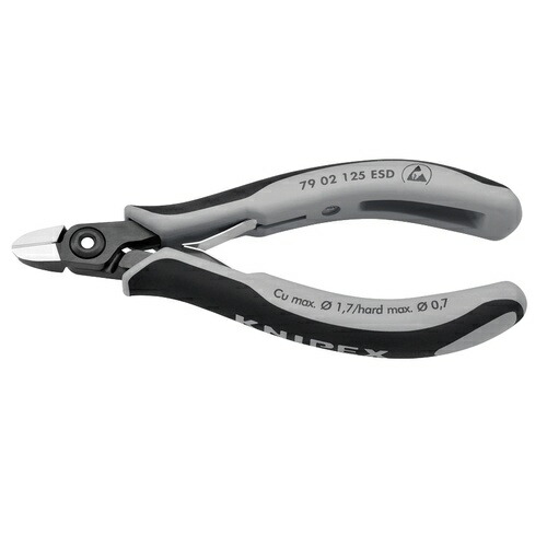 KNIPEX(クニペックス) エレクトロニクスニッパー ( 7902-125ESDSB ) 9,416円
