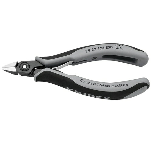 KNIPEX(クニペックス) 電子工学ニッパー ( 7932-125ESD )