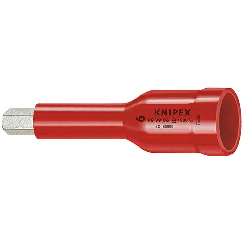 KNIPEX(クニペックス) (3/8SQ)絶縁ヘキサゴンソケット 1000V ( 9839-05 )