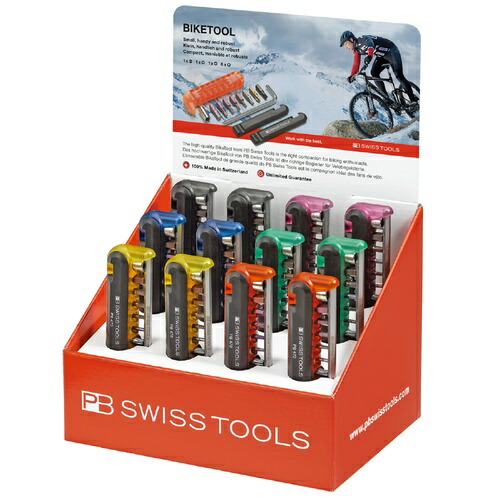 PB SWISS TOOLS バイクツールディスプレイセット(6色) ( 470POSCOL )