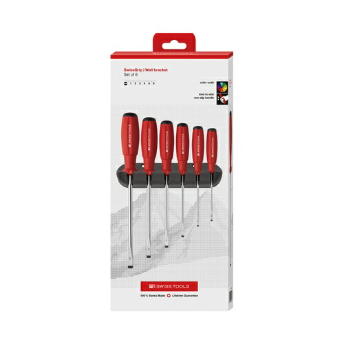 PB SWISS TOOLS スイスグリップドライバーセット ホルダー付(BOX ( 8240.CBB ) 9,327円