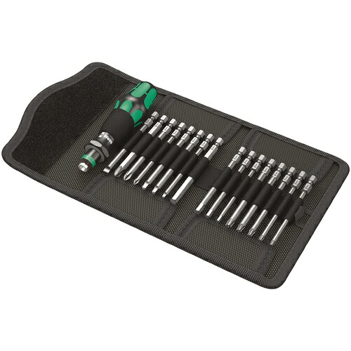 WERA(ベラ) Hex Torx Squareドライバーセット(ハンドル付 ( 051042 )