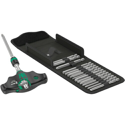 WERA(ベラ) KFコンパクトブレードセット 容れもの付(in) 17点 ( 057473 )