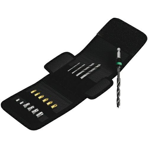 WERA(ベラ) ツイストウッドドリル ビット仕掛ける 入れもの付 18点入 ( 104653 )