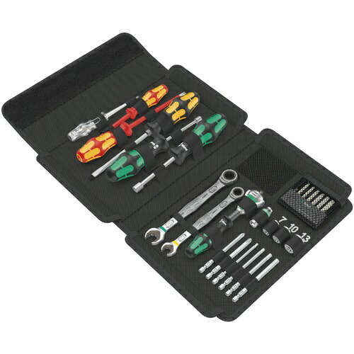WERA(ベラ) KFコンパクト 配管用 ケース付 25点入 ( 135927 )