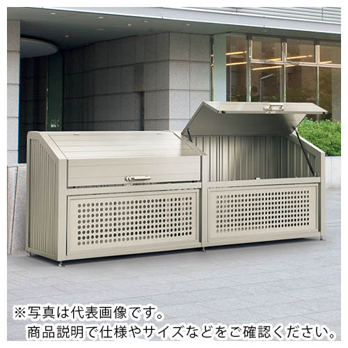 四国化成 四国化成　ゴミストッカーPS型　連棟ユニット　奥行08 LGPSN-1212-08SC ( LGPSN121208SC )