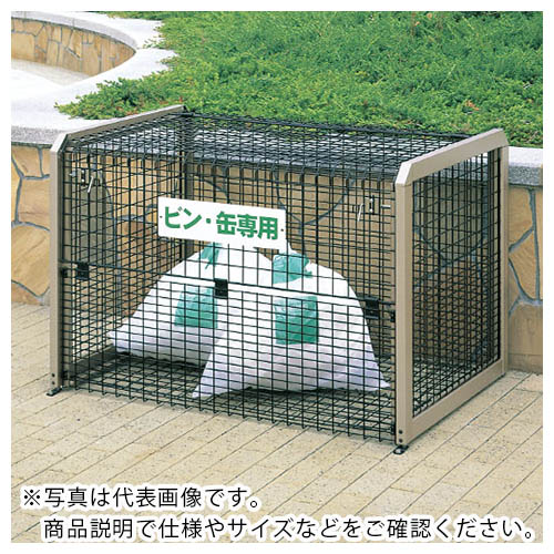 四国化成 四国化成　ゴミストッカーMS2型　側面パネルタイプ　720Lタイプ GSMS2P-1208BK ( GSMS2P1208BK )
