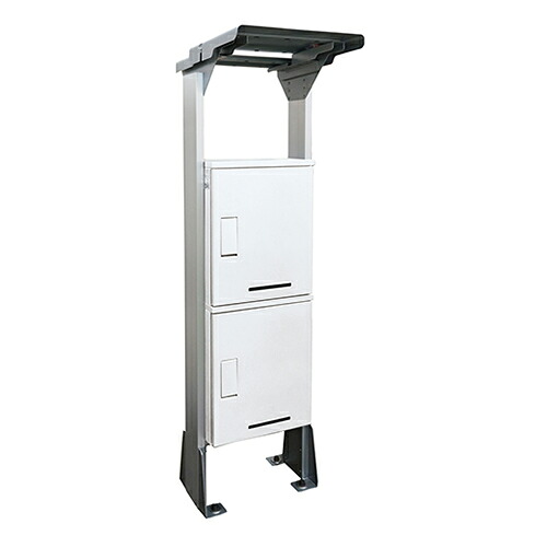 大屋根付き添い人宅配ボックス席RusuPo分けまえ（取りあつめる用） １列２段 船がかり打ち立てる手あい 深さ３１０ 白いこと KD2-31YW ( KD231YW ) 河村電器産業 【製造業者取寄】