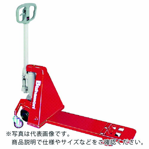 Bishamon ( スギヤス ) ハンドパレットトラック 1本民族音楽式 首尾一貫した掛け目800kg 民族音楽長さ1070×幅280粍 ( BM08M-1F )