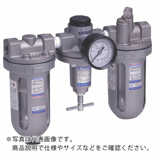 日本精器 FRLユニット 20A ( BN-2501-20(BN2501-20A) )