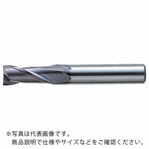 三菱K ( 三菱マテリアル ) 2枚刃バイオレット ハイススクエアエンドミルミディアム刃長(M)13mm ( VA2MSD1300 )