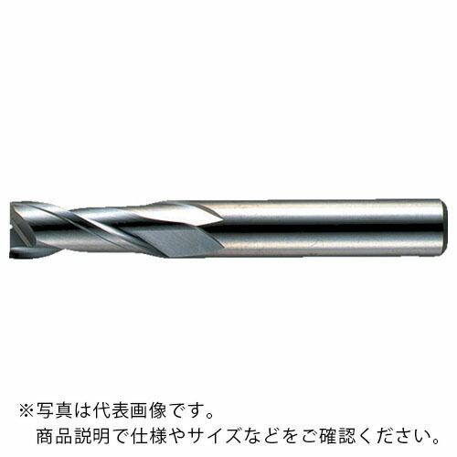 三菱K ( 三菱マテリアル ) 2枚刃汎用 ハイススクエアエンドミルミディアム刃長(M)32mm ( 2MSD3200 )