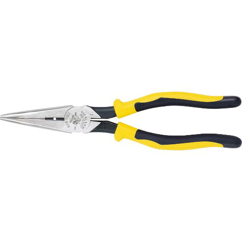 KLEIN ( KLEIN　TOOLS ) 強力型ロングノーズプライヤー サイドカット コンフォートハンドル 220mm ( J2038N )｜Orange Tool Tokiwa