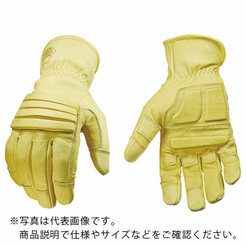 YOUNGST 【売切商品】革手袋 ナックルバスター アンチバイブ L ( 11-3210-10-L )