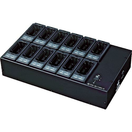 【SALE通貨価値】TOA 無線電話お引き回し用申し受ける器 12台用 ( BC-1100A-12 )