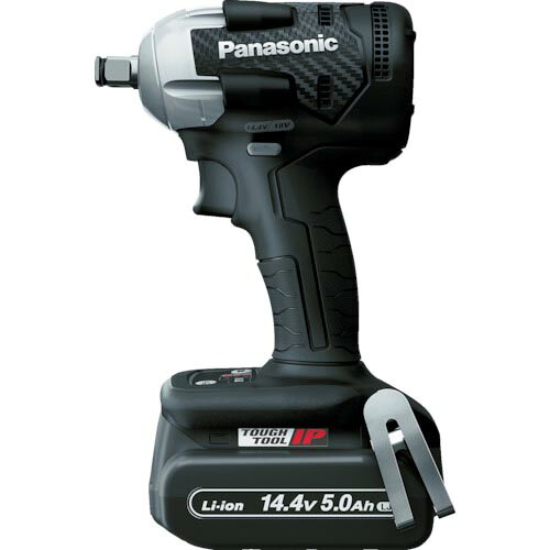 Panasonic デュアル 充電インパクトレンチ 14.4V5.0Ahセット 黒 ( EZ75A8LJ2F-B )