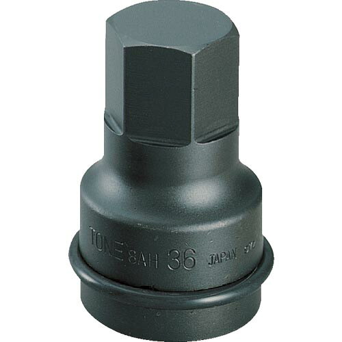 TONE インパクト用ヘキサゴンソケット 対辺寸法36mm 差込角25.4mm ( 8AH-36 )