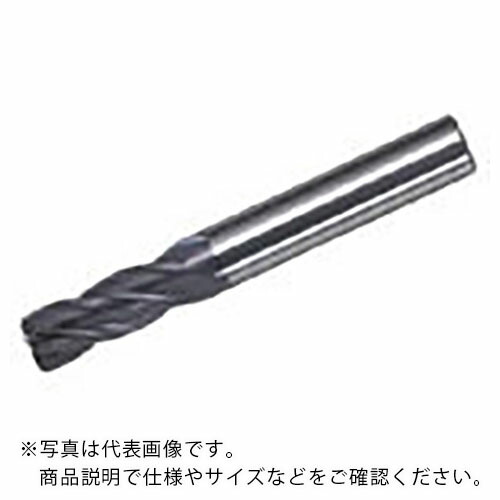 三菱K ( 三菱マテリアル ) 4枚刃ミラクル 超硬ラジアスエンドミルロング刃長(L)10mm ( VC4JRBD1000R0200 ) 三菱マテリアル(株)