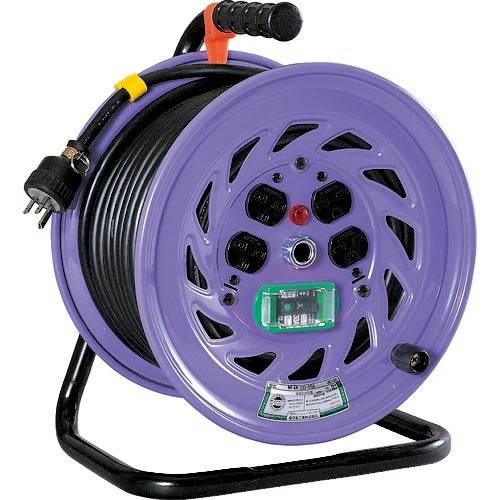 【SALE価格】NICHIDO 電工ドラム 単相200V 漏電保護専用ブレーカ付 30m ( NF-EB230-15A(NF-EB230) )