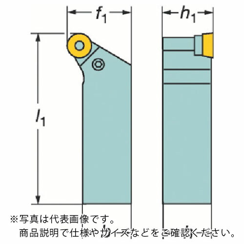 サンドビック T-Max P ポジチップ用シャンクバイト(210) ( PRGCR 2525M 12 (210) )