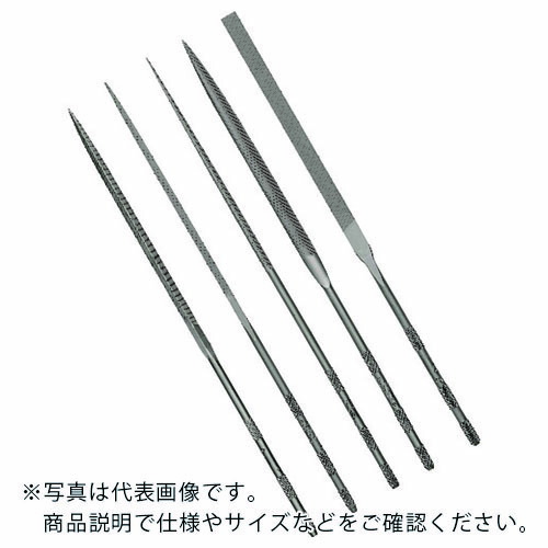 Vallorbe ( バローベ ) 精密ニードルヤスリ 5種セット 160mm #0 ( LA-ST-160-0 )