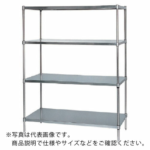 tanico ( タニコー ) ソリッドエレファントシェルフ 1209×460×H1930 4段 ( NS-TES-19-4612 ) 【製造業者取寄】