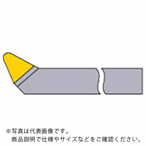 三菱 ( 三菱マテリアル ) ろう付け工具先丸隅バイト 40形左勝手 鋳鉄材種 HTI10 ( 40-4 HTI10 )