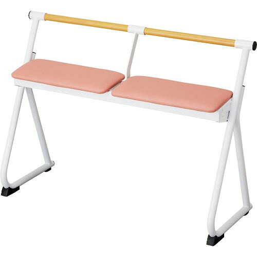 コンドル ( 山崎産業 ) 屋内用 サポーターベンチME2 ピンク ( YB-128L-LE ) 山崎産業(株) 【メーカー取寄】