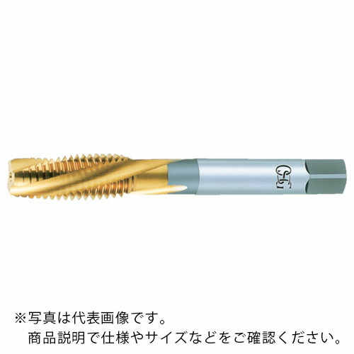 OSG ( オーエスジー ) TiNコーティング高速シンクロタップ(逆ねじれメートルねじ用) M14 ピッチ1.5mm 20751 ( HS-RFT-STD-M14X1.5(20751) )｜Orange Tool Tokiwa