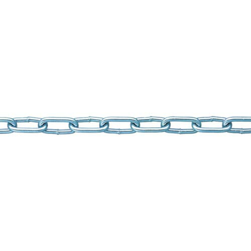 【SALE必要経費】ニッサチェイン 鉄ユニクロ溶接リンクチェイン 4mm×30m ( IW2040 )